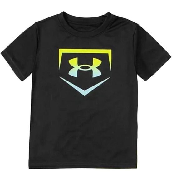 ❤️ UNDER ARMOUR Ombré base Boys T-shirt Size 7 - Picture 1 of 5